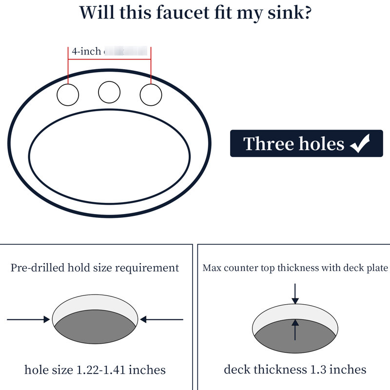 Robinet de salle de bain 2 brossé or brossé - lavabo de meuble-lavabo 4 pouces, bec pivotant à 360 degrés, bonde escamotable et tuyaux d'arrosage, empreinte digitale, option d'économie d'eau 2 poignées, revêtement anticorrosion, robinet d'évier élégant