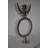 Modern Abstract Of A Happy Man Metal Chrome Balls Statue Size: 14" X 6" X 26"H