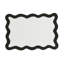 Scalloped Edge Rust and Orange Cotton Placemat - Set of 4-1812256686
