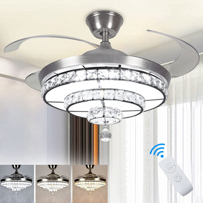 Enry 20'' Ceiling Fan with LED Lights
