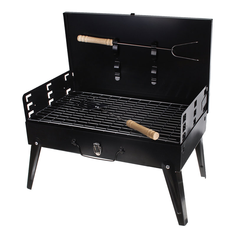 HALLOLURE 18.1'' W Portable Charcoal Grill
