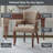 Dawson Upholstered Dining Chair with Padded Arm-934958666