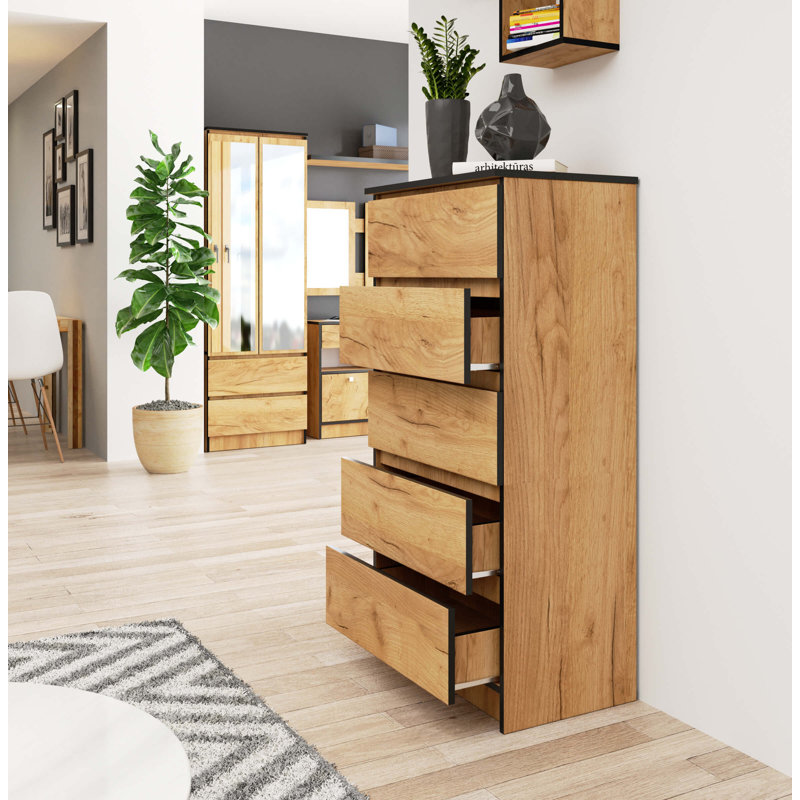 Boniface Particle Board Standard Storage Unit Accent Chest
