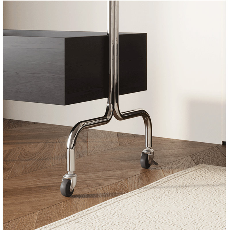 Storage Coat Rack with Braced Frame