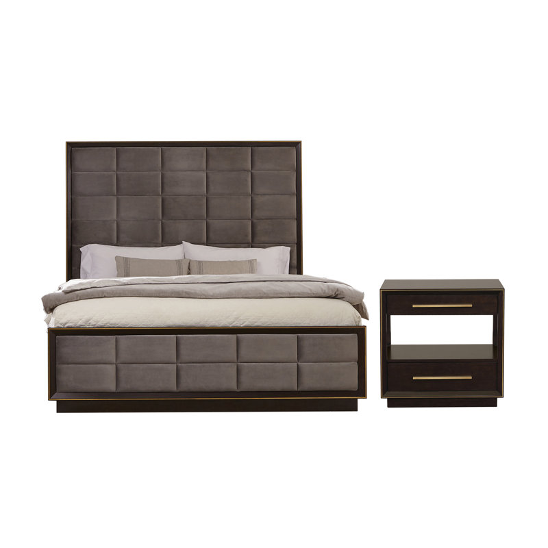 Ensemble de chambre avec grand lit 2 pièces Axel