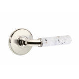 Select Round Privacy (Bed & Bath) Door Lever with Round Rosette