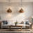 Hatsu 1 - Light Satin Teardrop Pendant-249148666