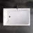 Tidal 47" Acrylic Freestanding Bathtub With Seat Rectangular Freestanding Soaking Tub