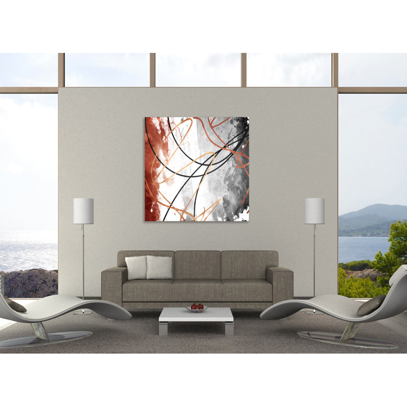 «Rustic Move» par Milli Villa, reproduction sur toile tendue, H 48 po x l 48 po x P 1,5 po