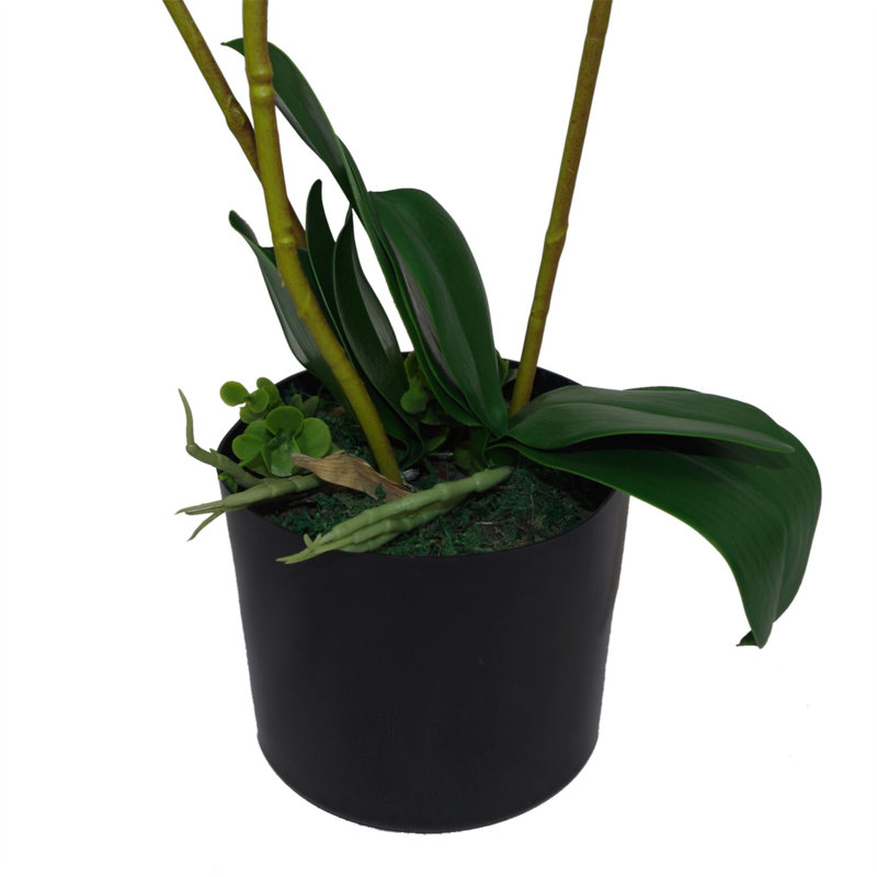 Plastic, Silk Artificial Arrangement in Pot