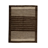 Handmade Wool Striped Area Rug