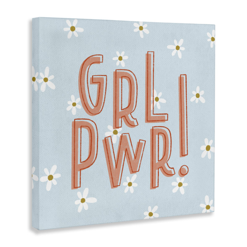 «Girl Power with Daisy», par Sarah Hickman, H 36 po x l 36 po