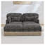 Canapé modulaire avec repose-pieds Comfy Chenille