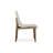 Cavallini 19'' H Upholstered Teak Side Chair-1725784152