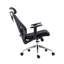 Chaise de bureau en maille vraiment ergonomique avec appui-tête et soutien lombaire