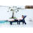 5 Patio Lounge Chair In Navy Blue With Cup Holder, Wheels For Pool, Deck, Outdoor Outdoor, 5 Positions, Poolside-1597200917