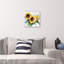 «Sunflower Trio» par Studio Arts, reproduction d'art sur toile-846111964-846111966
