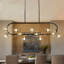 Grand lustre linéaire 15 lumières Spoutnik