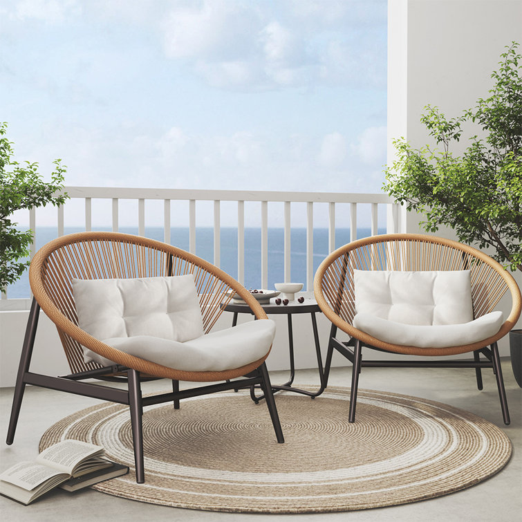 Blair Outdoor Lounge Chair with Cushion