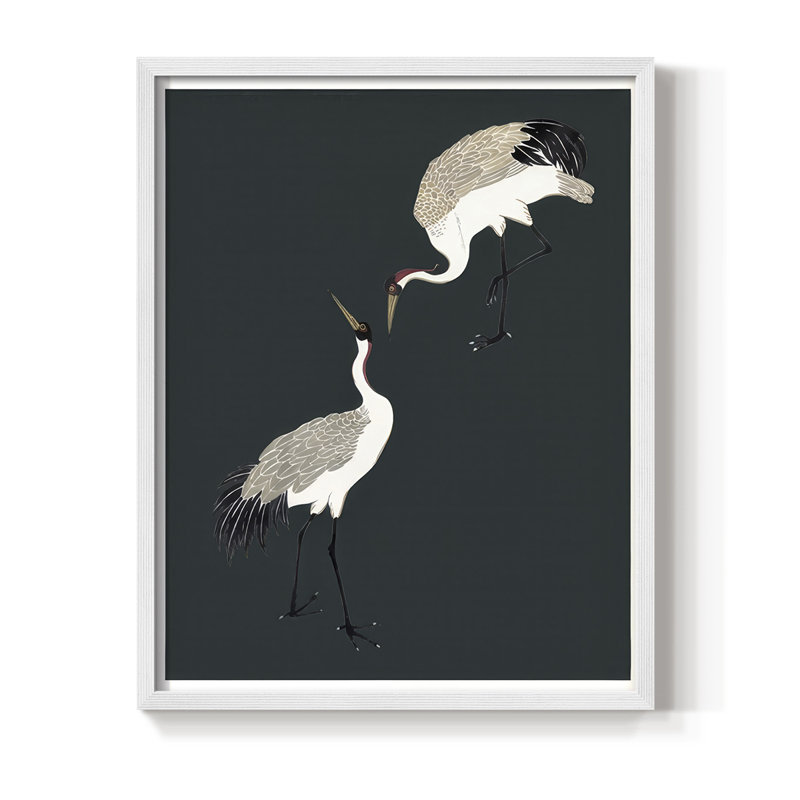 " Night Tango I ", 11" H x 9" W, White