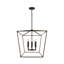 Lustre géométrique à 6 lumières Thea-334709257