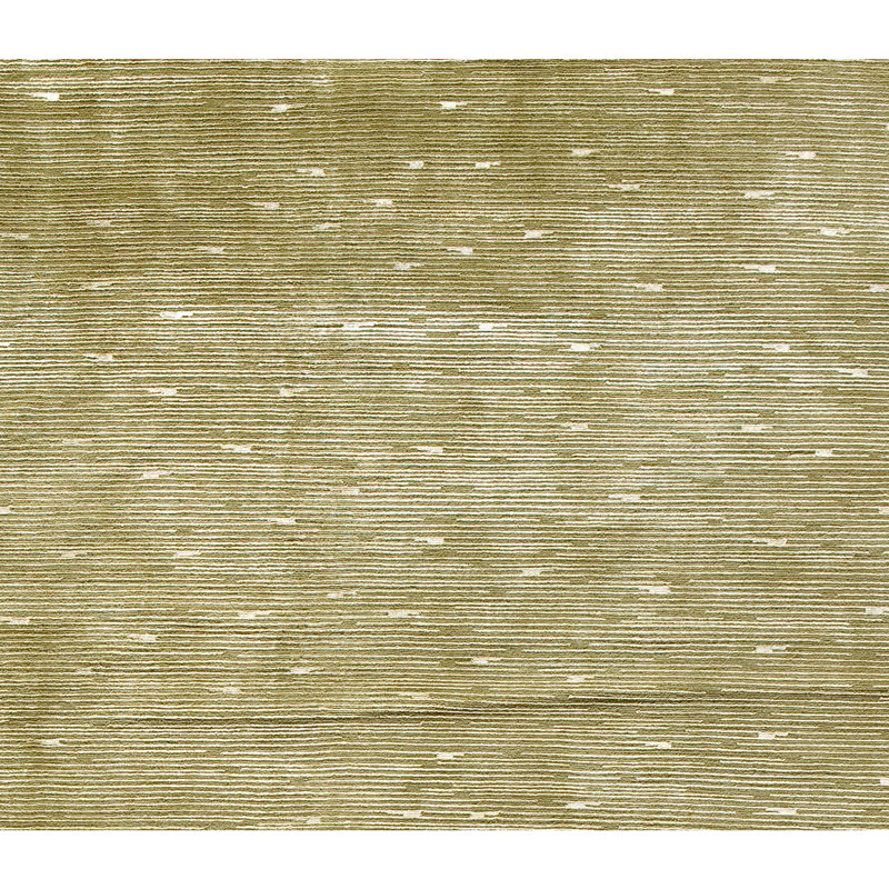 Geometric Area Rug in Gold/Ivory, Rectangle 8' x 10'