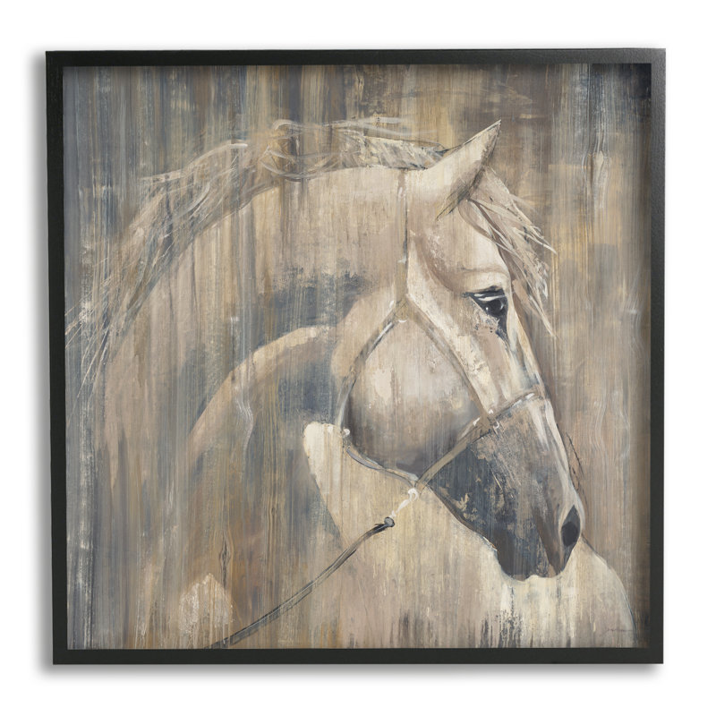 Art mural sur toile Stupell Industries, par Liz Jardine, H 17 po x l 17 po x P 1,5 po, Giclée encadrée noir minuit