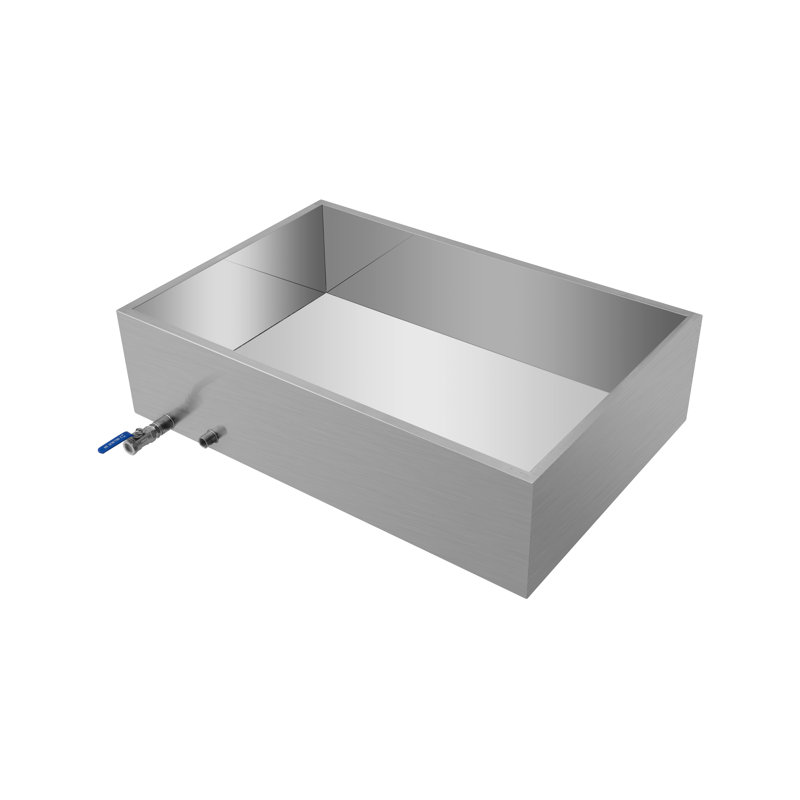 Évaporateur à sirop d'érable en acier inoxydable 36 po x 24 po x 9,5 po