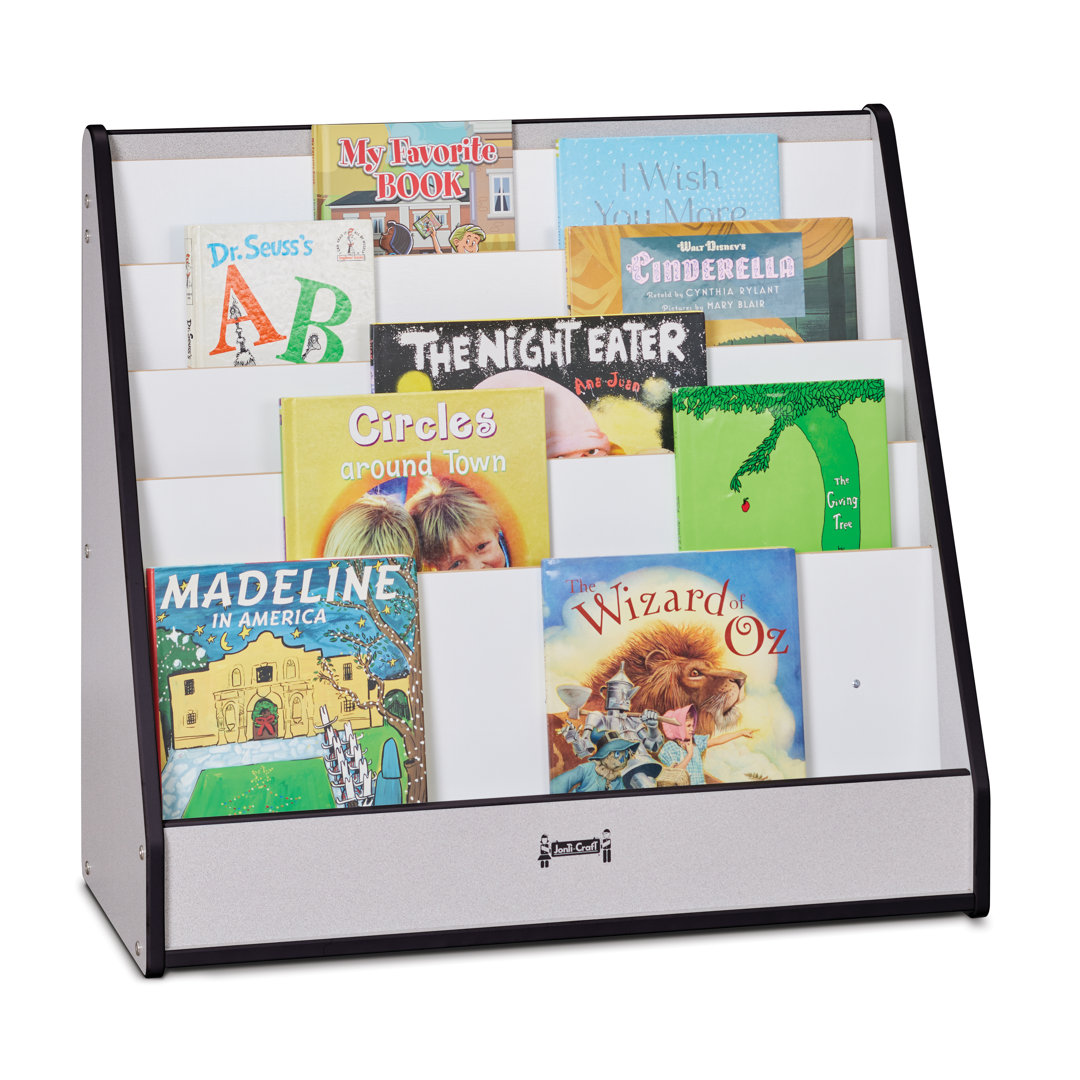 Rainbow Accents Flushback Pick-a-Book Stand Jonti-Craft 