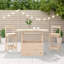 Novka Rectangular Solid Wood Outdoor Coffee Table - 100 cm W 50 cm D-1275654056
