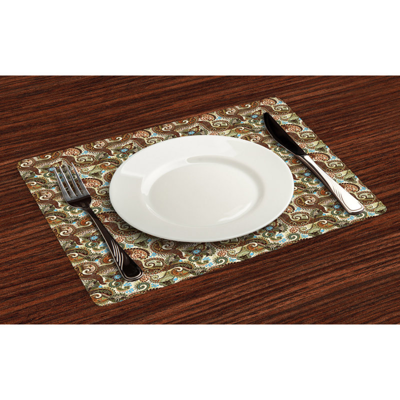 Récapitulatif 18,5" motif cachemire