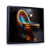 Black Floater Framed
