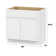 30" W Birch Plywood Freestanding Single Base Storage Cabinet with Soft Close Door
