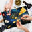 Ambesonne Galaxy Cutting Board Large Size Third Eye Milky Way Multicolor