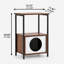 Tables de bout pour lit de petit chat moderne et minimaliste pour petits espaces 15,75 po x 11,81 po x 23,62 po