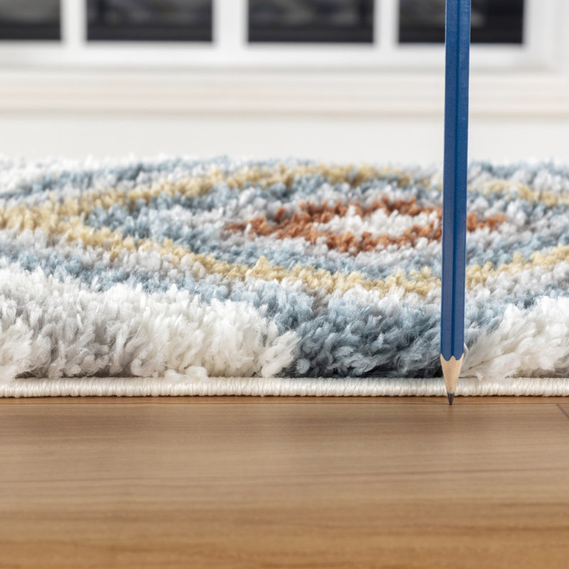 5 Ft. 3 In. X 7 Shaggy Rug, And , Stain , 100% Loft Shag Area Rug , Ft., Modern Elegant,, Rectangle 7'1" x 5'3"