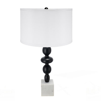 Lampe de table moderne à quatre niveaux, parfaite pour ajouter de l'élégance à n'importe quelle pièce (assemblage de l'abat-jour requis)
