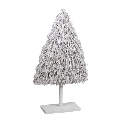 87cm Faux Willow Tree in Wood Freestanding