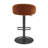 Felomina Fabric Gaslift Swivel Bar Stool-708288871