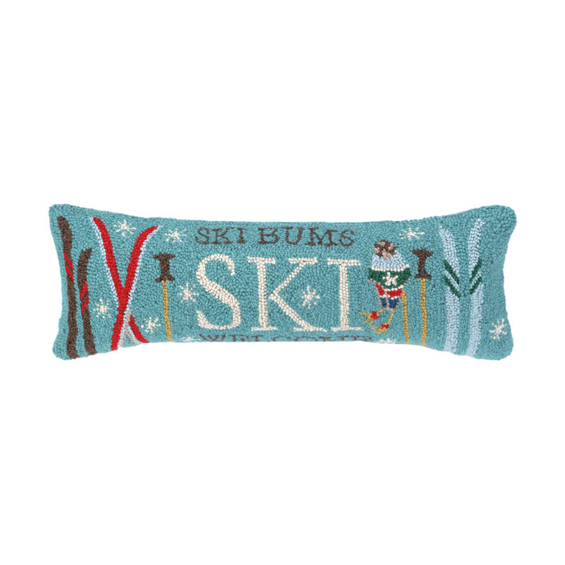 Ski Bums Welcome Pillow