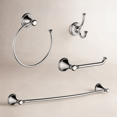 Cassidy Delta 4 Piece Bathroom Hardware Set