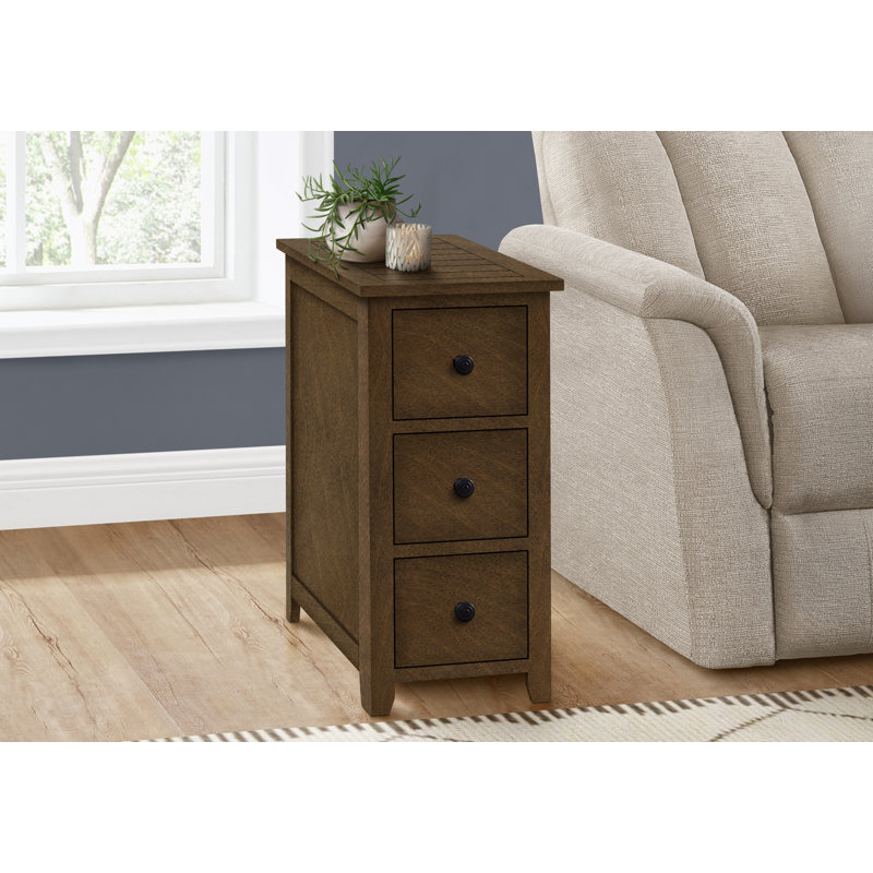 Table de bout Solanus, Brun
