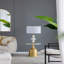 Lampe de table avec abat-jour tambour