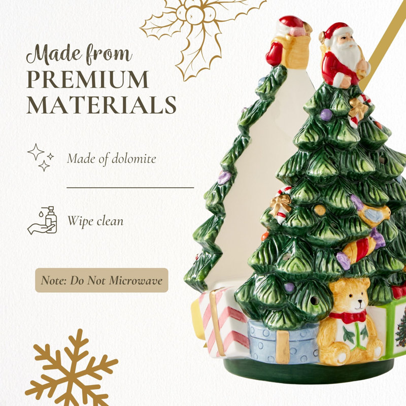 Spode Christmas Tree Figural Napkin Holder