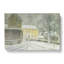 Halstead Road In Snow by Eric Ravilious - Wrapped Canvas-61852542