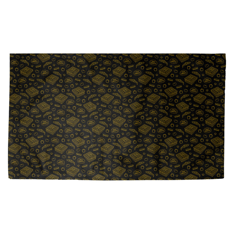 Tapis de porte d’intérieur anti-dérapant pizza Kitterman, Rectangle 2 pi 1 1/2 po x 3 pi 6 po