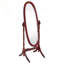 Miroir traditionnel Merlot Cheval avec cadre ovale