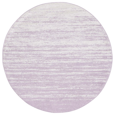 Tapis crème ombre et mauve Bethlyn