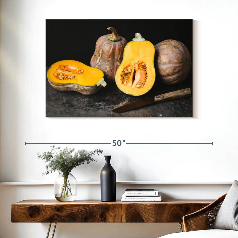 Yarlin Butternut Squash, 26" H x 39" W