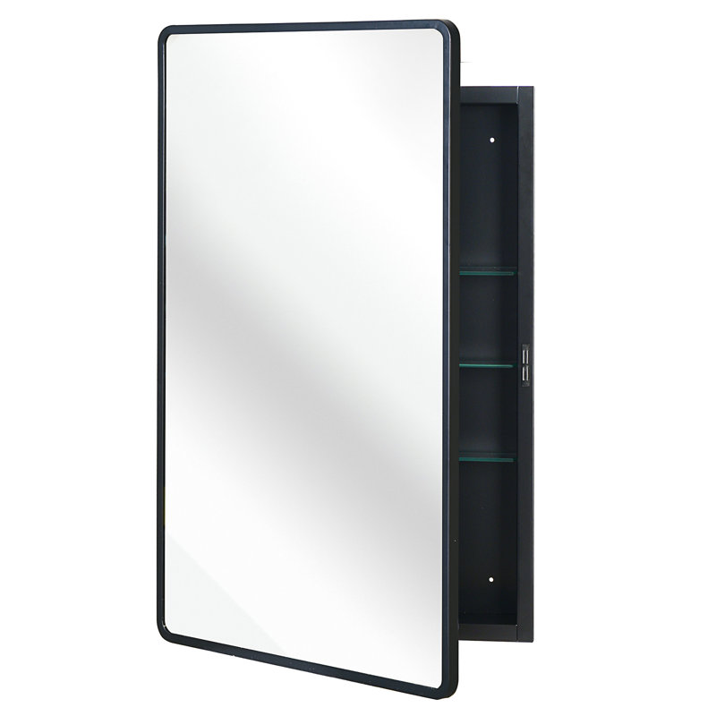 Kinzley Iron Rectangle Mirror, 36" x 24"